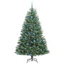 Árbol de Navidad artificial con ramas articuladas Verde 180 cm en Decoración Festiva y Estacional | Comprar online en Foru.es
