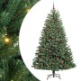 Árbol de Navidad artificial con ramas articuladas Verde 210 cm en Decoración Festiva y Estacional | Comprar online en Foru.es