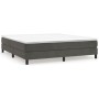 Estructura de cama de terciopelo gris oscuro 160x200 cm de vidaXL, Camas y somieres - Ref: Foro24-3120779, Precio: 123,43 €, ...