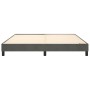 Estructura de cama de terciopelo gris oscuro 160x200 cm de vidaXL, Camas y somieres - Ref: Foro24-3120779, Precio: 123,43 €, ...