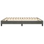 Estructura de cama de terciopelo gris oscuro 160x200 cm de vidaXL, Camas y somieres - Ref: Foro24-3120779, Precio: 123,43 €, ...