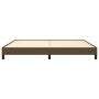 Estructura de cama tela marrón oscuro 200x200 cm de vidaXL, Camas y somieres - Ref: Foro24-346747, Precio: 115,00 €, Descuent...