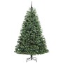Árbol de Navidad artificial con ramas articuladas Verde 210 cm en Decoración Festiva y Estacional | Comprar online en Foru.es