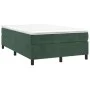 Estructura de cama box spring terciopelo verde oscuro 120x200cm de vidaXL, Camas y somieres - Ref: Foro24-3121111, Precio: 14...