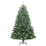 Árbol de Navidad artificial con ramas articuladas Verde 210 cm en Decoración Festiva y Estacional | Comprar online en Foru.es