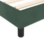 Estructura de cama box spring terciopelo verde oscuro 120x200cm de vidaXL, Camas y somieres - Ref: Foro24-3121111, Precio: 14...