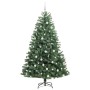 Árbol de Navidad artificial con ramas articuladas Verde 210 cm en Decoración Festiva y Estacional | Comprar online en Foru.es
