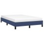 Estructura de cama de tela azul 120x200 cm de vidaXL, Camas y somieres - Ref: Foro24-346710, Precio: 96,73 €, Descuento: %