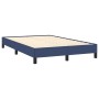 Estructura de cama de tela azul 120x200 cm de vidaXL, Camas y somieres - Ref: Foro24-346710, Precio: 96,73 €, Descuento: %
