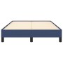 Estructura de cama de tela azul 120x200 cm de vidaXL, Camas y somieres - Ref: Foro24-346710, Precio: 96,73 €, Descuento: %