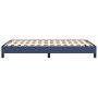 Estructura de cama de tela azul 120x200 cm de vidaXL, Camas y somieres - Ref: Foro24-346710, Precio: 96,73 €, Descuento: %
