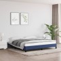 Estructura de cama tela azul 180x200 cm de vidaXL, Camas y somieres - Ref: Foro24-346742, Precio: 105,25 €, Descuento: %