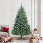Árbol de Navidad artificial con ramas articuladas Verde 210 cm en Decoración Festiva y Estacional | Comprar online en Foru.es