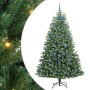 Árbol de Navidad artificial con ramas articuladas Verde 210 cm en Decoración Festiva y Estacional | Comprar online en Foru.es