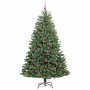 Árbol de Navidad artificial con ramas articuladas Verde 240 cm en Decoración Festiva y Estacional | Comprar online en Foru.es
