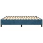 Estructura de cama de terciopelo azul 180x200 cm de vidaXL, Camas y somieres - Ref: Foro24-3121136, Precio: 142,53 €, Descuen...