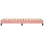 Estructura de cama de terciopelo rosa 90x200 cm de vidaXL, Camas y somieres - Ref: Foro24-3120753, Precio: 82,01 €, Descuento: %