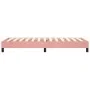 Estructura de cama de terciopelo rosa 90x200 cm de vidaXL, Camas y somieres - Ref: Foro24-3120753, Precio: 82,73 €, Descuento: %