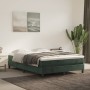 Estructura de cama de terciopelo verde 140x190 cm de vidaXL, Camas y somieres - Ref: Foro24-3120769, Precio: 98,28 €, Descuen...