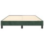 Estructura de cama de terciopelo verde 140x190 cm de vidaXL, Camas y somieres - Ref: Foro24-3120769, Precio: 98,28 €, Descuen...