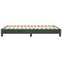 Estructura de cama de terciopelo verde 140x190 cm de vidaXL, Camas y somieres - Ref: Foro24-3120769, Precio: 98,28 €, Descuen...