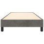 Estructura de cama de terciopelo gris oscuro 90x190 cm de vidaXL, Camas y somieres - Ref: Foro24-3120743, Precio: 82,46 €, De...