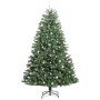 Árbol de Navidad artificial con ramas articuladas Verde 240 cm en Decoración Festiva y Estacional | Comprar online en Foru.es