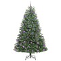 Árbol de Navidad artificial con ramas articuladas Verde 240 cm en Decoración Festiva y Estacional | Comprar online en Foru.es