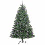 Árbol de Navidad artificial con ramas articuladas Verde 240 cm en Decoración Festiva y Estacional | Comprar online en Foru.es