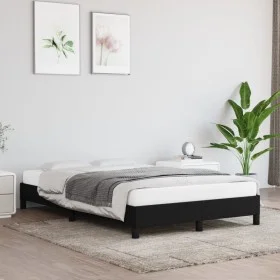 Estructura de cama de tela gris claro 120x200 cm de vidaXL, Camas y somieres - Ref: Foro24-346706, Precio: 101,22 €, Descuent...