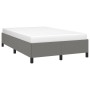 Estructura de cama de tela gris oscuro 120x200 cm de vidaXL, Camas y somieres - Ref: Foro24-347051, Precio: 122,86 €, Descuen...