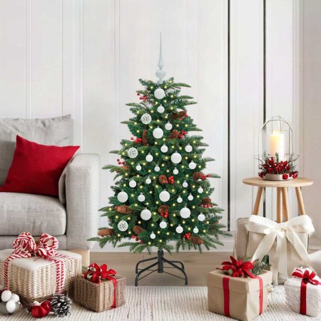 Árbol de Navidad artificial Verde 120 cm PVC, Metal y Plástico en Decoración Festiva y Estacional | Comprar online en Foru.es