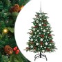 Árbol de Navidad artificial Verde 120 cm PVC, Metal y Plástico en Decoración Festiva y Estacional | Comprar online en Foru.es
