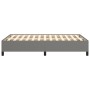 Estructura de cama de tela gris oscuro 120x200 cm de vidaXL, Camas y somieres - Ref: Foro24-347051, Precio: 122,86 €, Descuen...
