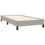 Estructura de cama de tela gris claro 100x200 cm de vidaXL, Camas y somieres - Ref: Foro24-346696, Precio: 78,60 €, Descuento: %