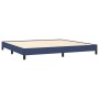 Estructura de cama de tela gris taupe azul 200x200 cm de vidaXL, Camas y somieres - Ref: Foro24-346750, Precio: 105,54 €, Des...