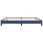 Estructura de cama de tela gris taupe azul 200x200 cm de vidaXL, Camas y somieres - Ref: Foro24-346750, Precio: 105,54 €, Des...