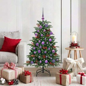 Árbol de Navidad artificial Verde 120 cm PVC, Metal y Plástico en Decoración Festiva y Estacional | Comprar online en Foru.es