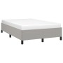 Estructura de cama de tela gris claro 120x200 cm de vidaXL, Camas y somieres - Ref: Foro24-347050, Precio: 111,14 €, Descuent...
