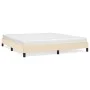 Cream fabric bed frame 180x200 cm by vidaXL, Beds and slatted bases - Ref: Foro24-346741, Price: 111,99 €, Discount: %