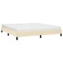 Cream fabric bed frame 180x200 cm by vidaXL, Beds and slatted bases - Ref: Foro24-346741, Price: 111,99 €, Discount: %