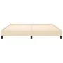 Cream fabric bed frame 180x200 cm by vidaXL, Beds and slatted bases - Ref: Foro24-346741, Price: 111,99 €, Discount: %