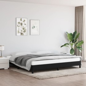 Estructura de cama tela gris claro 200x200 cm de vidaXL, Camas y somieres - Ref: Foro24-346746, Precio: 117,39 €, Descuento: %