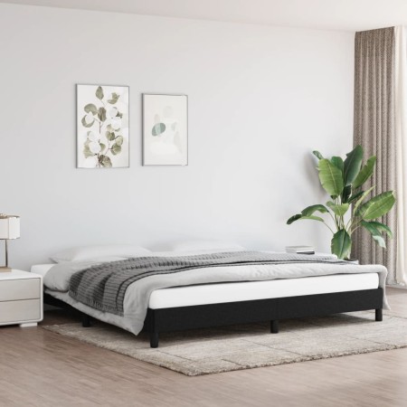 Estructura de cama tela gris claro 200x200 cm de vidaXL, Camas y somieres - Ref: Foro24-346746, Precio: 117,39 €, Descuento: %