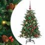 Árbol de Navidad artificial Verde 120 cm PVC, Metal y Plástico en Decoración Festiva y Estacional | Comprar online en Foru.es
