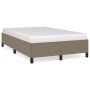 Estructura de cama de tela gris taupe 120x200 cm de vidaXL, Camas y somieres - Ref: Foro24-347054, Precio: 120,76 €, Descuent...