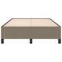 Estructura de cama de tela gris taupe 120x200 cm de vidaXL, Camas y somieres - Ref: Foro24-347054, Precio: 120,76 €, Descuent...