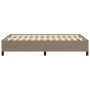 Estructura de cama de tela gris taupe 120x200 cm de vidaXL, Camas y somieres - Ref: Foro24-347054, Precio: 120,76 €, Descuent...