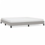 Estructura de cama gris claro tela 200x200 cm de vidaXL, Camas y somieres - Ref: Foro24-346744, Precio: 119,51 €, Descuento: %