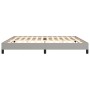 Estructura de cama gris claro tela 200x200 cm de vidaXL, Camas y somieres - Ref: Foro24-346744, Precio: 119,51 €, Descuento: %